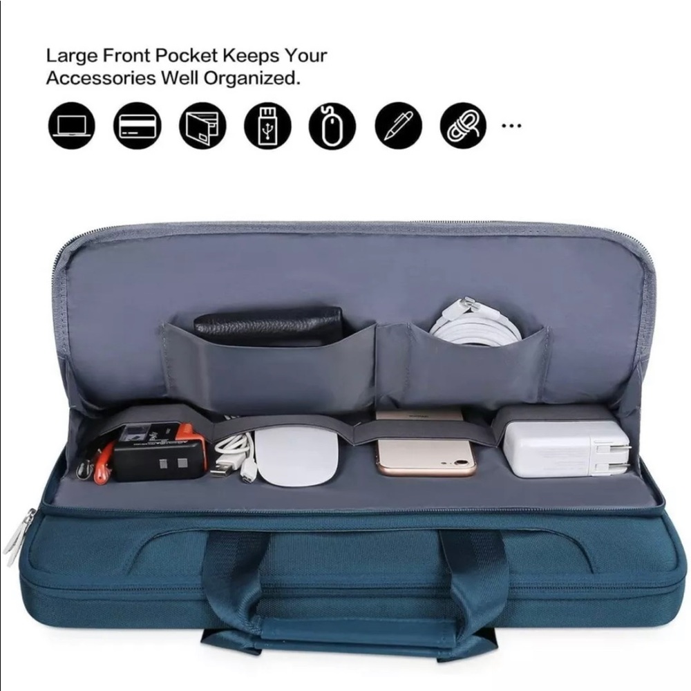 laptop shoulder bag. With straps.